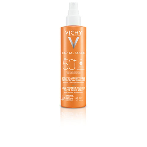 Vichy Capital Soleil Cell Protect Water Fluid Ενυδατικο Γαλάκτωμα SPF50+