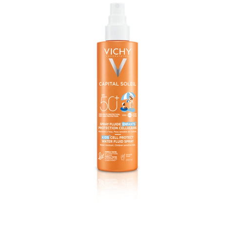 Vichy Capital Soleil Kids Cell Protect Water Fluid Αντηλιακό Σπρέι SPF50+