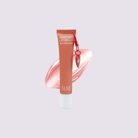 Aloe Colors Peptide Lip Balm με UV Φίλτρα – Vanilla Cake