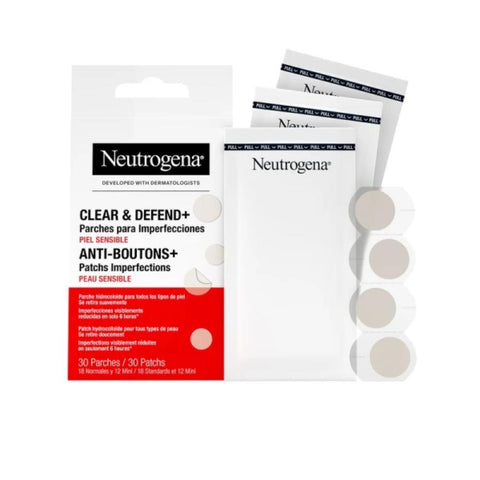 Neutrogena Clear & Defend Blemish Patches Gentle on Skin