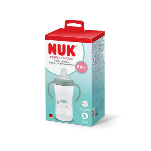 NUK Perfect Match Learner Bottle Εκπαιδευτικο Ποτηράκι 6m+