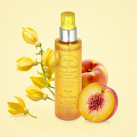 L'Erbolario Hair & Body Mist Peach & Ylang Ylang