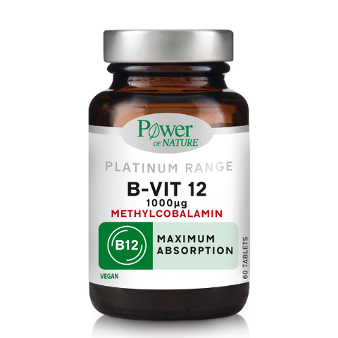 Power Health Platinum Range B-Vit12 1000μg Methylcobalamin