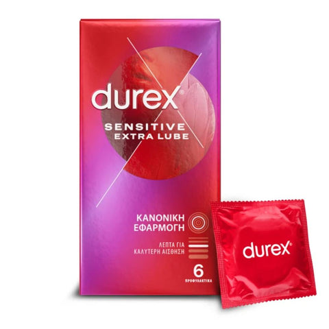 Durex Sensitive Extra Lube Condoms