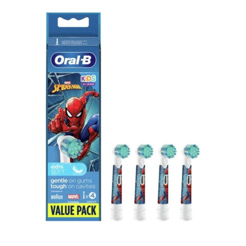 Oral-B Spiderman Kids Ανταλλακτικές Κεφαλές