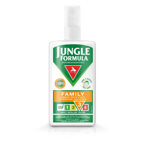 Jungle Formula Family Εντομοαπωθητικό Σπρέι IRF3 από 1 Έτους