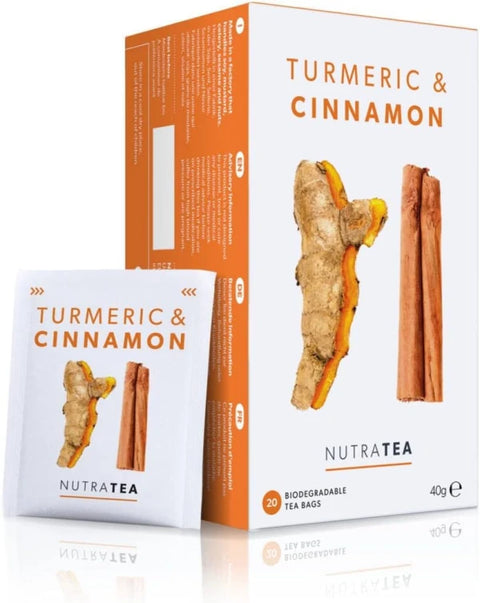Nutra Turmeric & Cinnamon Tea, 20 Φακελίσκοι