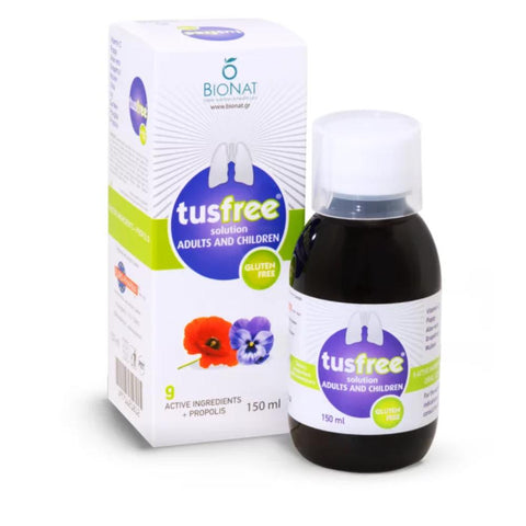 Bionat Tusfree Σιρόπι για Ενήλικες και Παιδιά