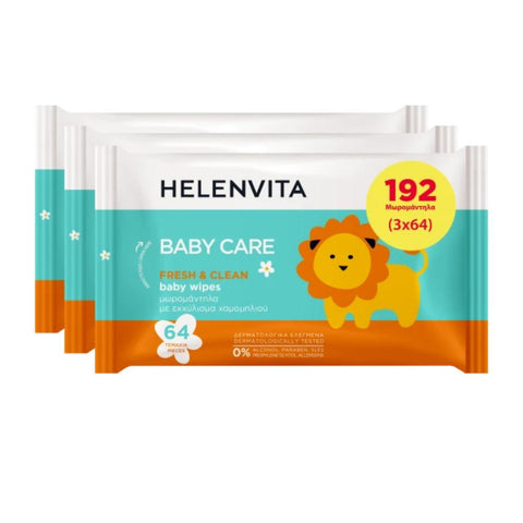 Helenvita Fresh & Clean Baby Wipes-Promo