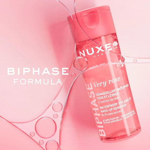 Nuxe Very Rose Waterproof Eye & Lip Make-Up Remover