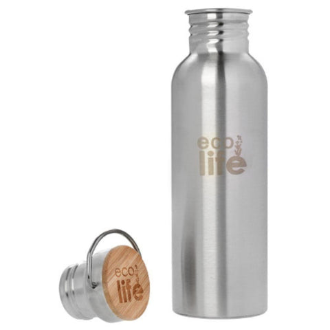 Eco Life Bamboo Stainless Steel-Ανοξείδωτο Μπουκάλι
