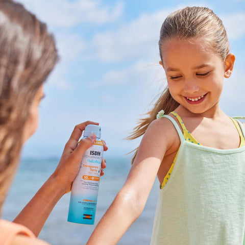 ISDIN Fotoprotector Transparent Spray Wet Skin Pediatrics SPF50