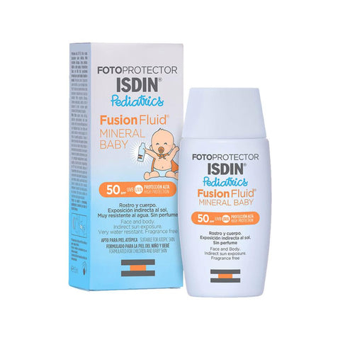 ISDIN Fotoprotector  Pediatrics Fusion Fluid Mineral Baby SPF50