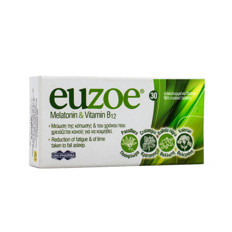 Uni-Pharma EuZoe Melatonin & Vitamin B12