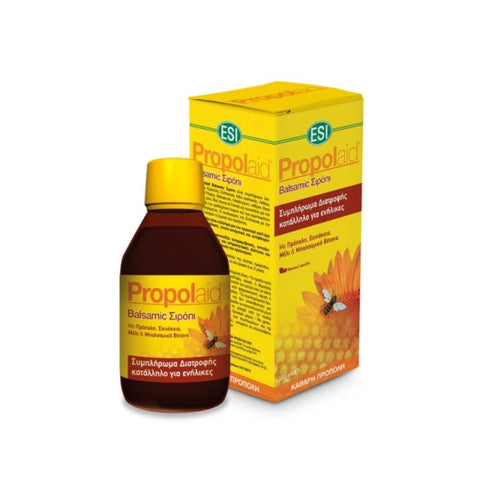 Propolaid Balsamic Syrup Σιρόπι για Ανακούφιση του Βήχα & του Κρυολογήματος 180ml