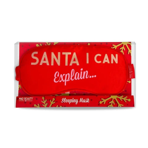 MAD BEAUTY Sleeping Mask, Μάσκα Ύπνου, Santa