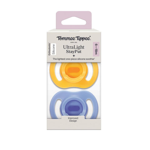 Tommee Tippee Πιπίλες Σιλικόνης Ultra Light 6-18m