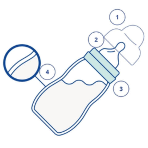 mam Γυάλινο Μπιμπερό Feel Good 0m+