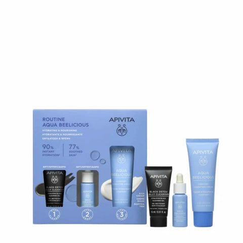 Apivita Hydrating Aqua Beelicious Routine -Πλούσια Υφή