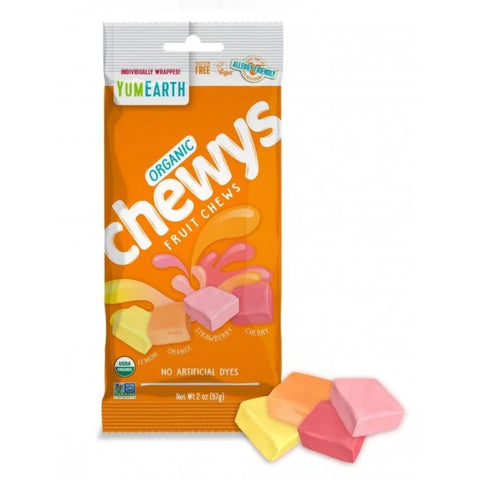 Yum Earth Chewys Bio- Μαλακές Καραμέλες