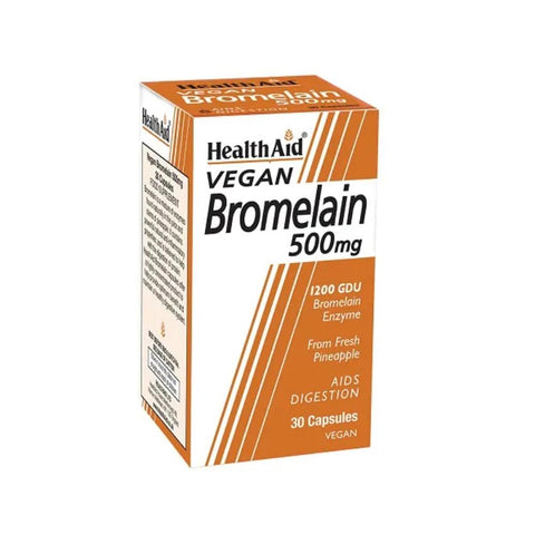 Health Aid Bromelain 500 mg 30 veg.caps