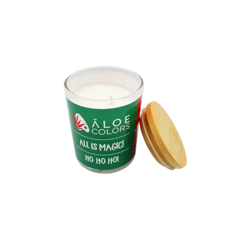 Aloe Colors Scented Soy Candle Ho Ho Ho