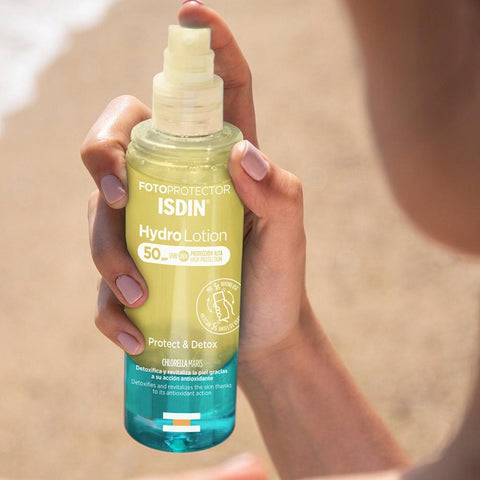 ISDIN Fotoprotector HydroLotion SPF50 Protect & Detox