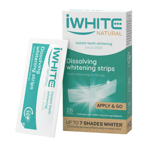 iWhite Natural Διαλυόμενες Ταινίες Λεύκανσης