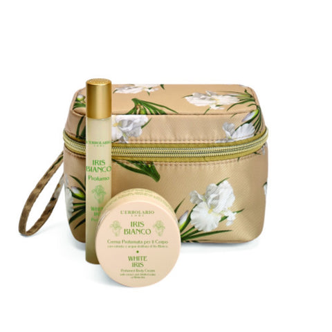 L'Erbolario Iris Bianco Mini Beauty Case