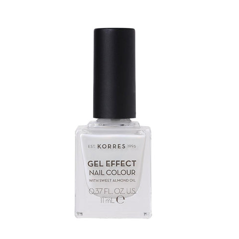 Korres Gel Effect Nail Polish Coconut Smoothie 11