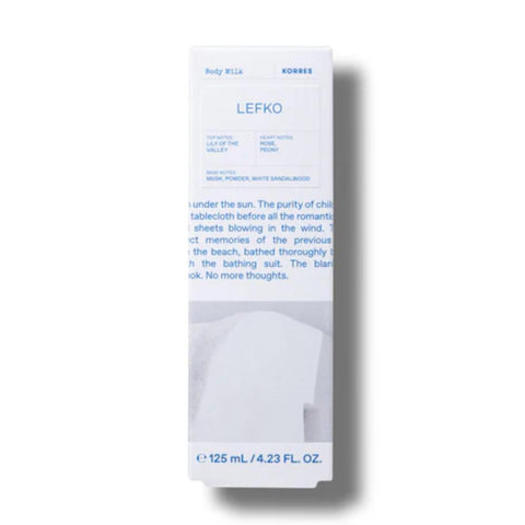 Korres Lefko Body Milk