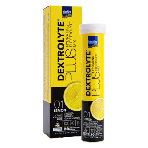 Intermed Dextrolyte Plus 01 Lemon-Ηλεκτρολύτες
