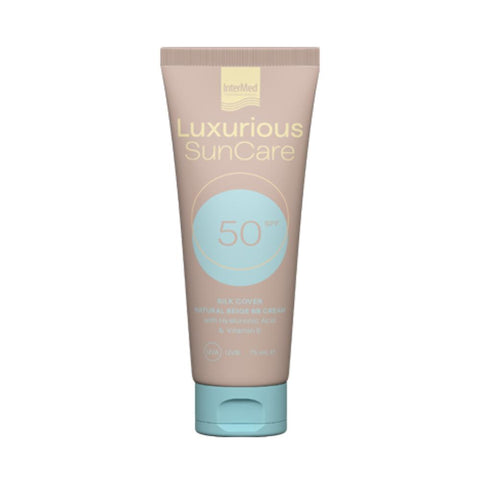 Luxurious Sun Care Silk Cover With Hyaluronic Acid SPF50