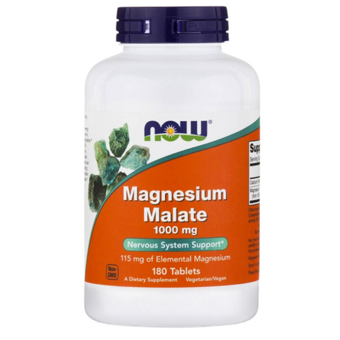 Now Vitamins Magnesium Malate