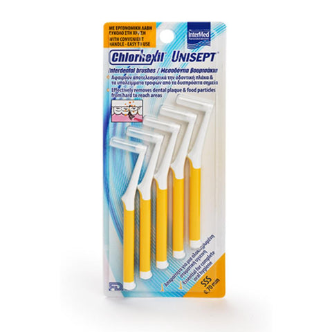 Intermed Chlorhexil Unisept Μεσοδοντια Βουρτσάκια- SSS