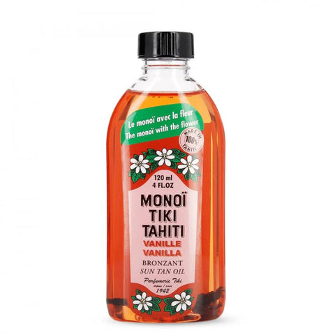 Monoi Tiki Tahiti Sun Tan Oil Vanilla