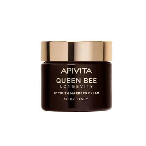 Apivita Queen Bee Longevity Silky Light 12 Youth Markers Cream