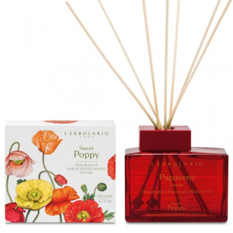 L'Erbolario Sweet Poppy Diffuser