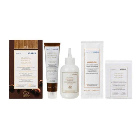 Korres Μόνιμη Βαφή Μαλλιών 8.3 Ξανθό Ανοιχτό Χρυσό Μελί/ Golden Honey Light Blonde