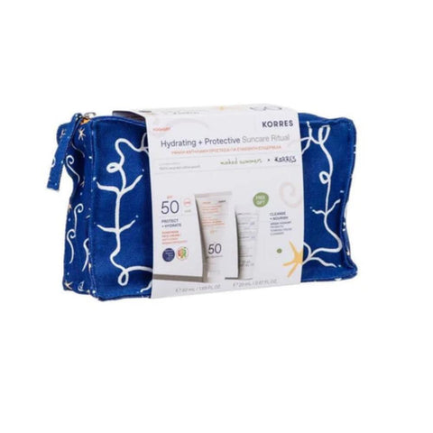 Korres Hydrating & Protective Suncare Ritual Γιαούρτι Αντηλιακή Κρέμα Προσώπου SPF50