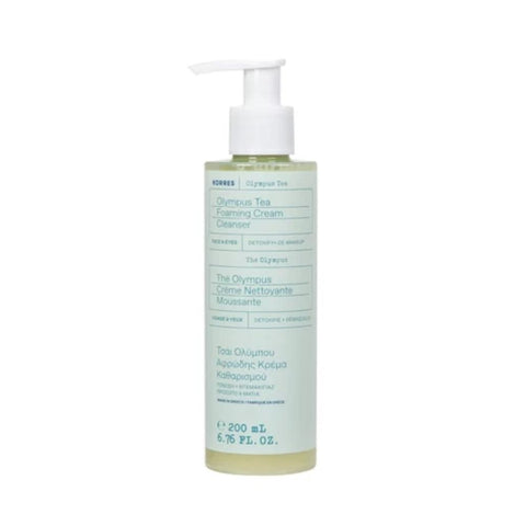 Korres Olympus Tea Foaming Cream Cleanser- Αφρώδης Κρέμα Καθαρισμού-NEW