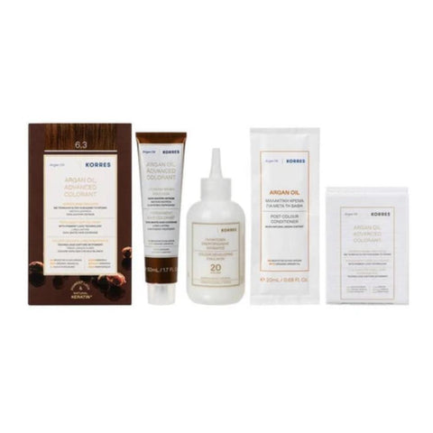 Korres Μόνιμη Βαφή Μαλλιών 6.3 Ξανθό Σκούρο Χρυσό Μελί/ Golden Honey Dark Blonde