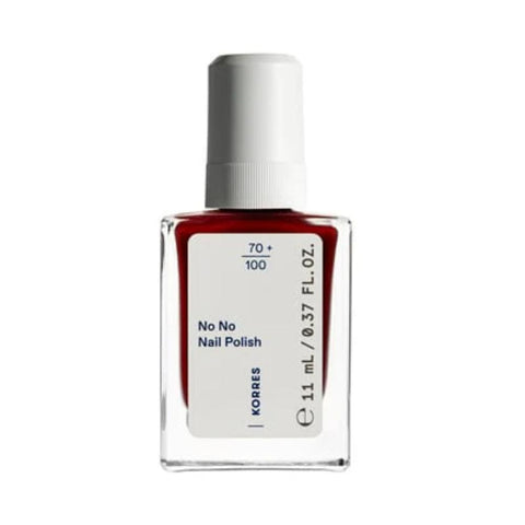 Korres No No Nail Polish 57 Wine Red