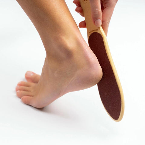Podia Premium Wooden Foot File- Επαγγελματική Ράσπα Διπλής Οψης