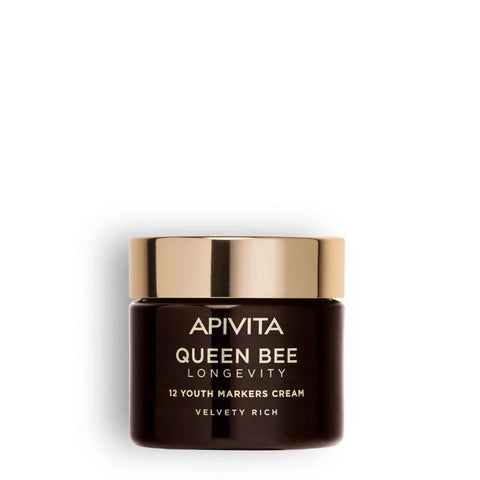 Apivita Queen Bee Longevity Velvety Rich 12 Youth Markers Cream-NEW