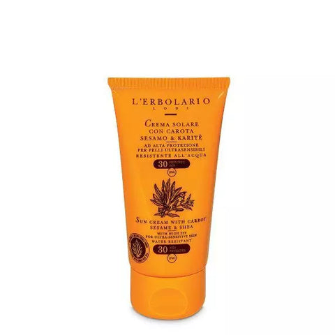 L'Erbolario Sun Cream for Ultra-sensitive Skin SPF 30, 75 ml
