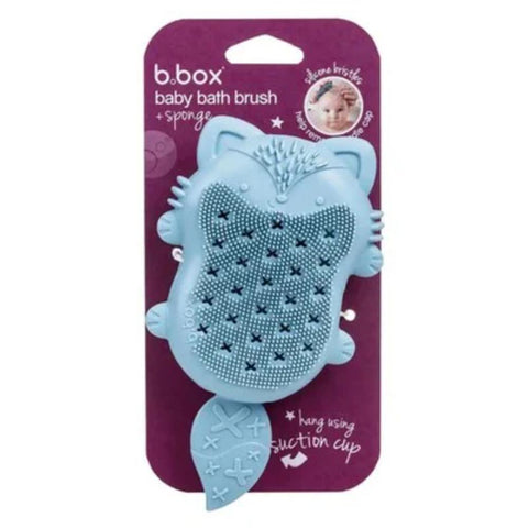 B.Box Baby Bath Brush & Sponge-Βρεφική Βούρτσα και Σφουγγάρι