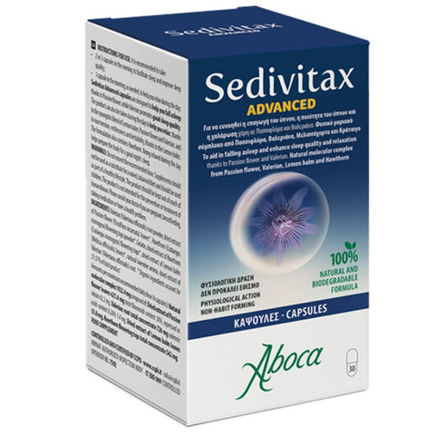 Aboca Sedivitax Advanced-Για τις Διαταραχές του Ύπνου