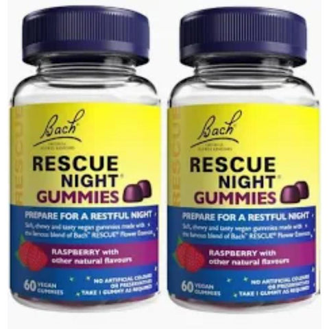 Bach Rescue Night Gummies 1+1 Δωρο