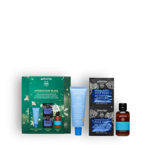 Apivita Hydration Bliss Tinted Fluid Cream Face & Hair Moisturization